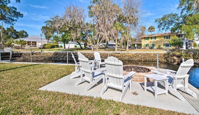 Waterfront Florida Vacation Rental w/ Dock! in Inglis