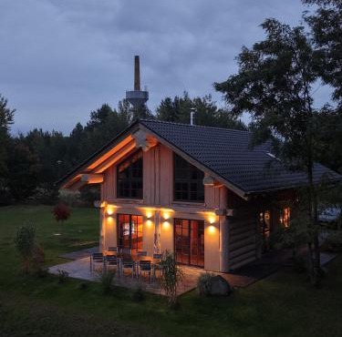 wunderschönes Blockhaus direkt am See für 10 PAX in Gröbern