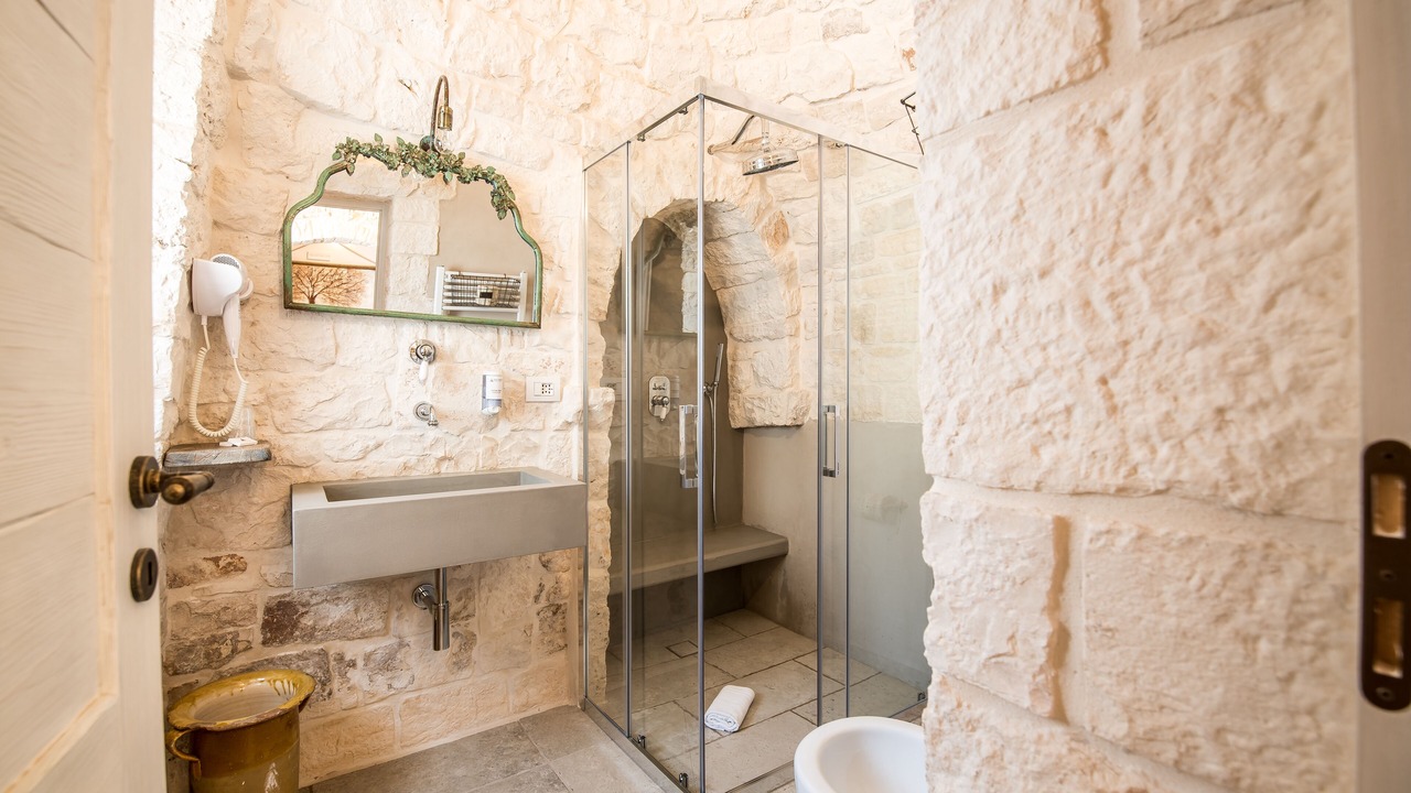 Photo of Bathroom in The Trulli of Alberobello