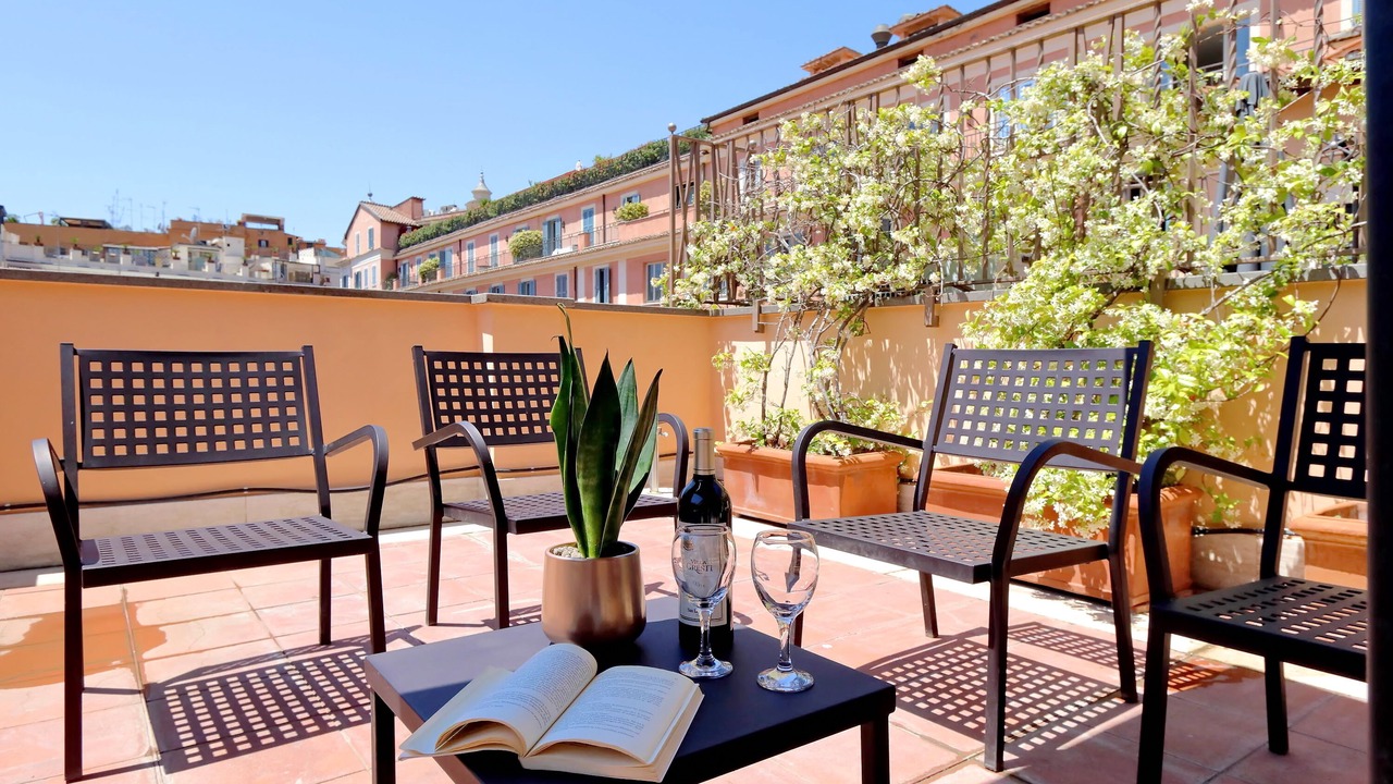 Photo of Patio Balcony in Rione IV Campo Marzio