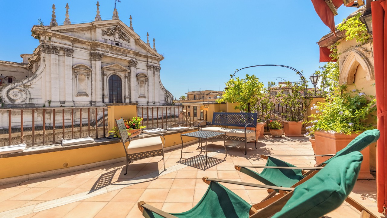 Photo of Patio Balcony in Rione VIII Sant'Eustachio