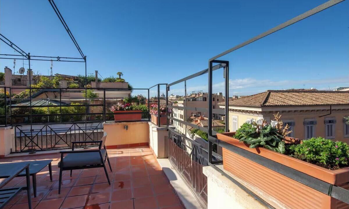 Photo of Patio Balcony in Rione IV Campo Marzio