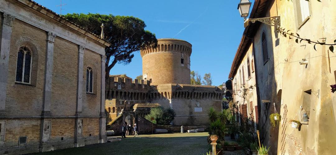 Photo of Buildings in Ostia Antica