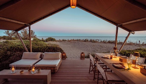Family Tent, Beach View