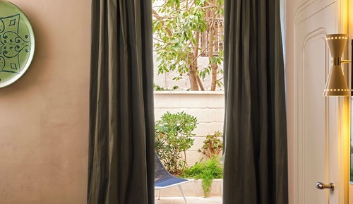 Deluxe Room, Patio, Garden View