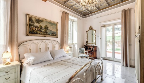 Comfort Double Room, Terrace, Garden View