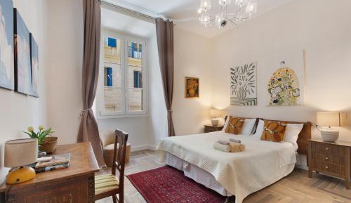 Three-Bedroom Premium Apartment with Balcony