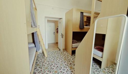 Bunk Bed in Female Dormitory Room  