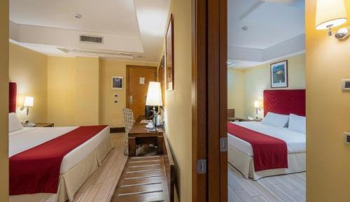 Two Connecting Double Rooms