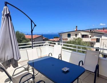 Two-Bedroom Apartment with Terrace and Sea View