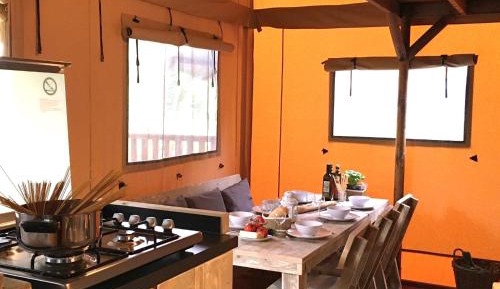 Safari Tent Split Level