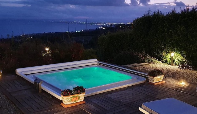 Cyclops House. Amazing View and Private mini Spa