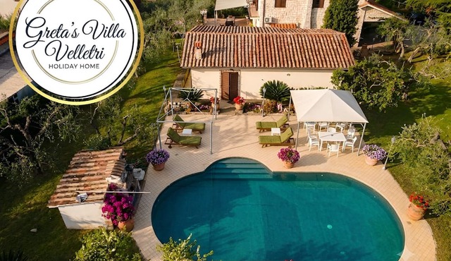 Velletri, Elegant Villa with Pool (Greta's Villa)
