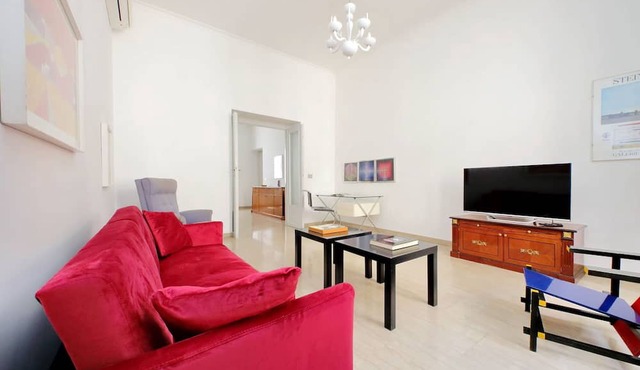 Vittorio Emanuele, Bright 1 Br Flat By Halldis